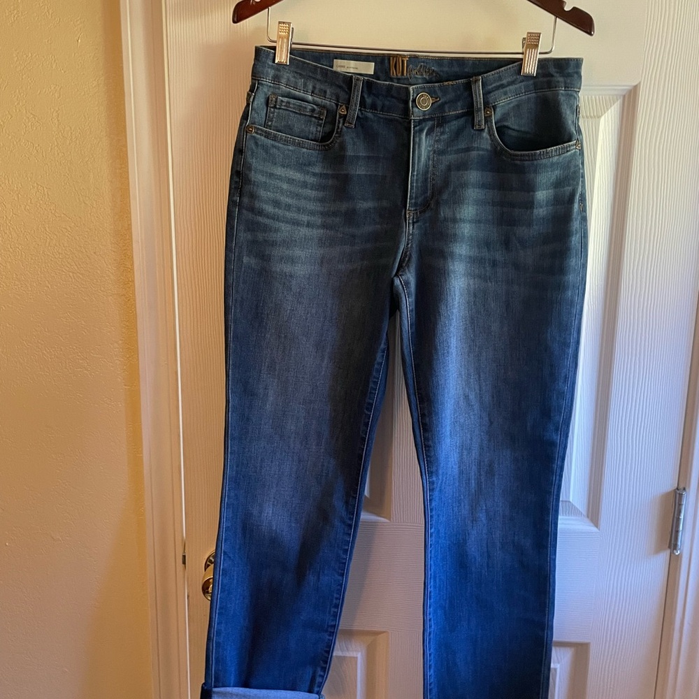 Kut from the Kloth Blue Denim “Carrie” Boyfriend